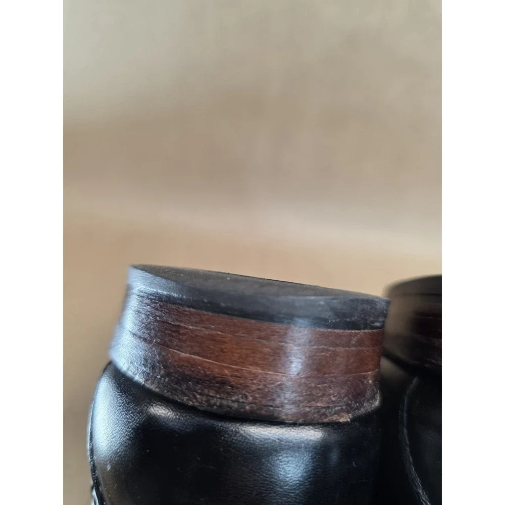 Allen Edmonds Sz 8.5 D Woodstock Mens Loafers Black Brown Shoes